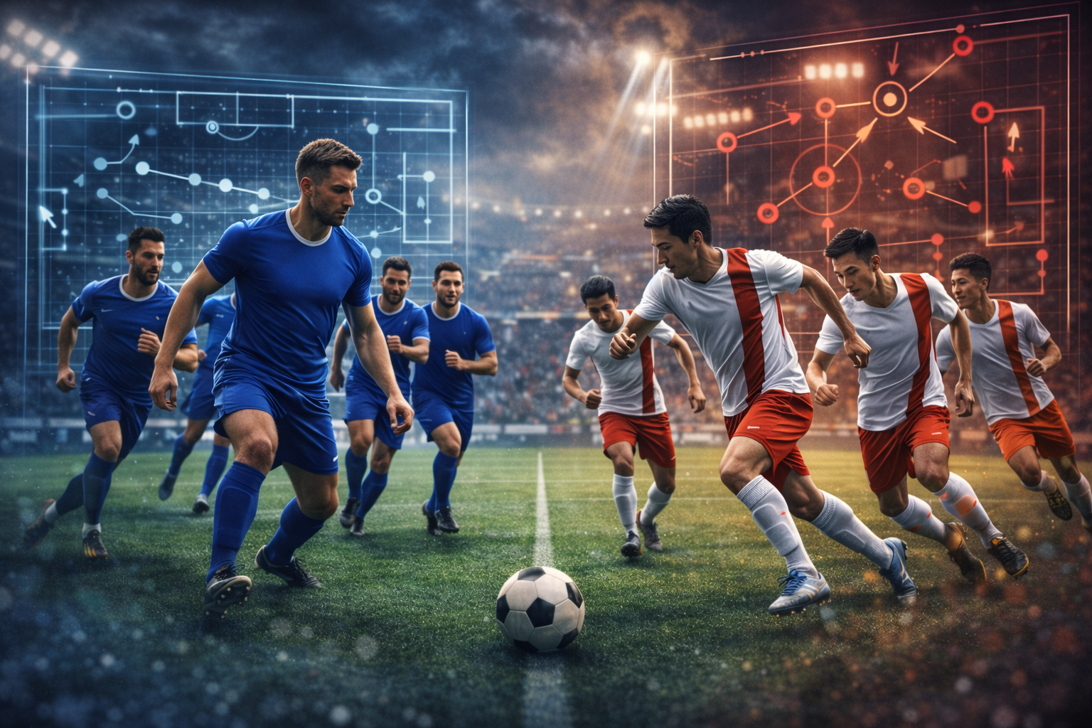 Cuộc chiến chiến thuật trên sân bóng