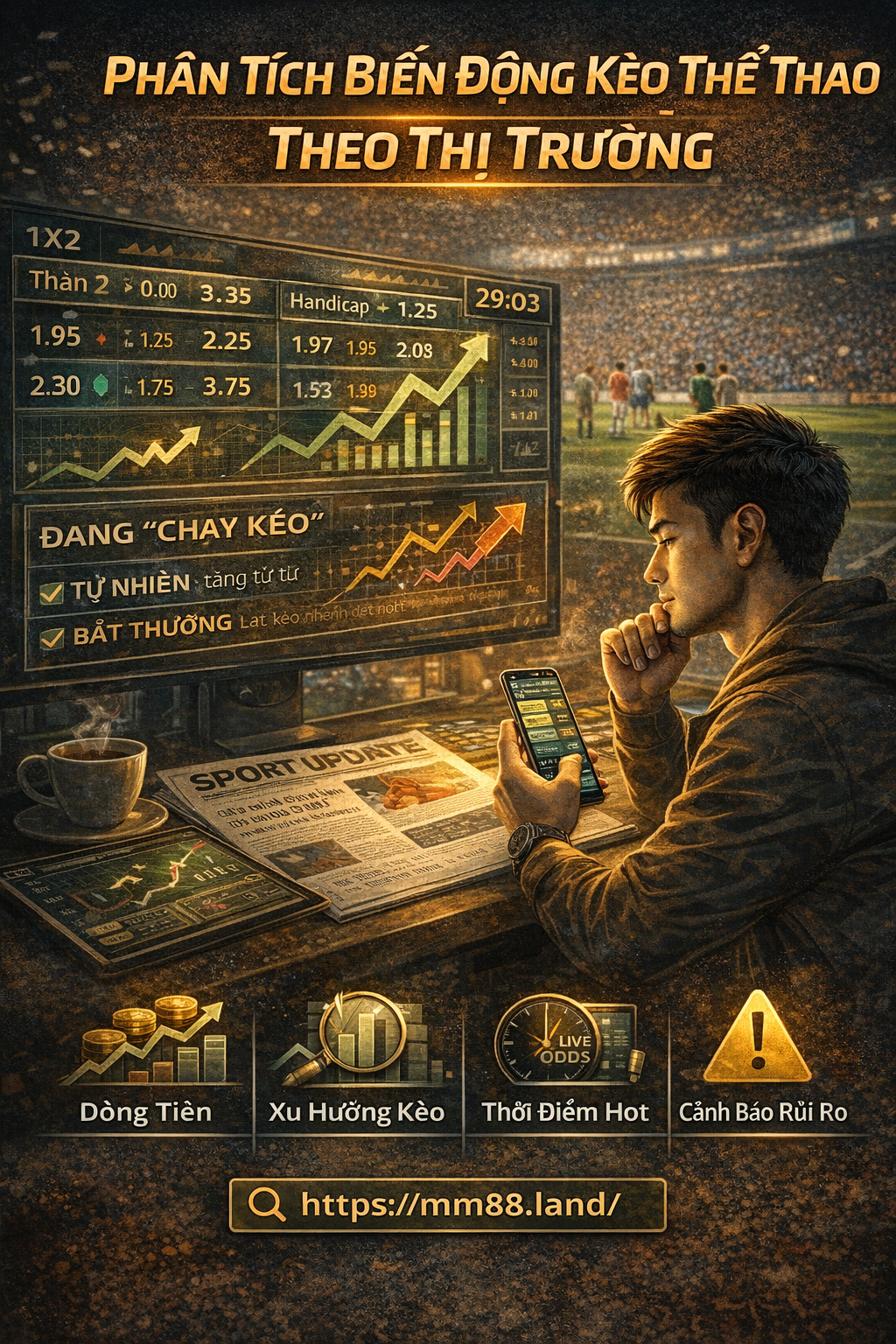Phân tích kèo thể thao trực tuyến