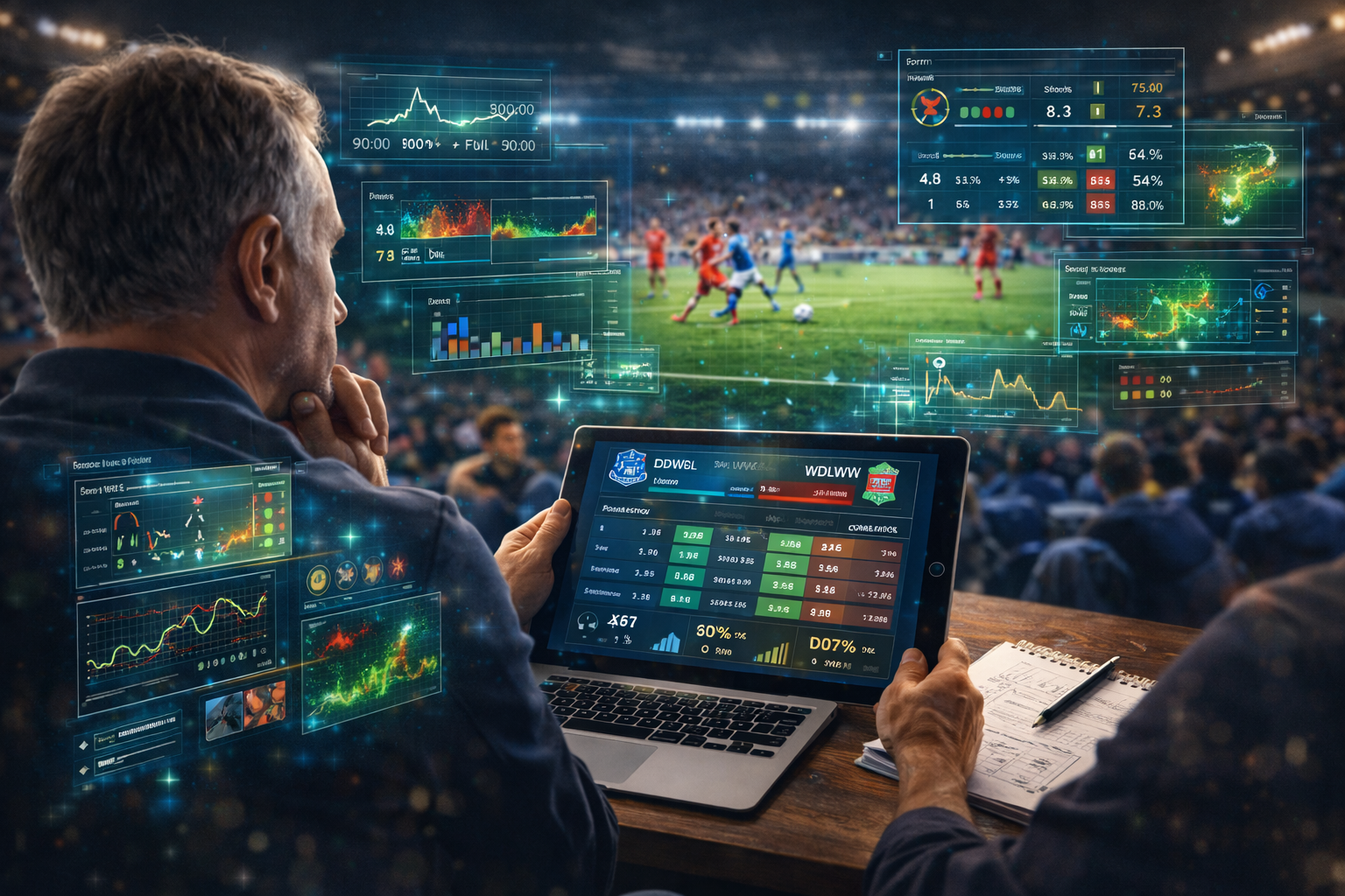 Cổ động viên phân tích trận đấu trực tuyến