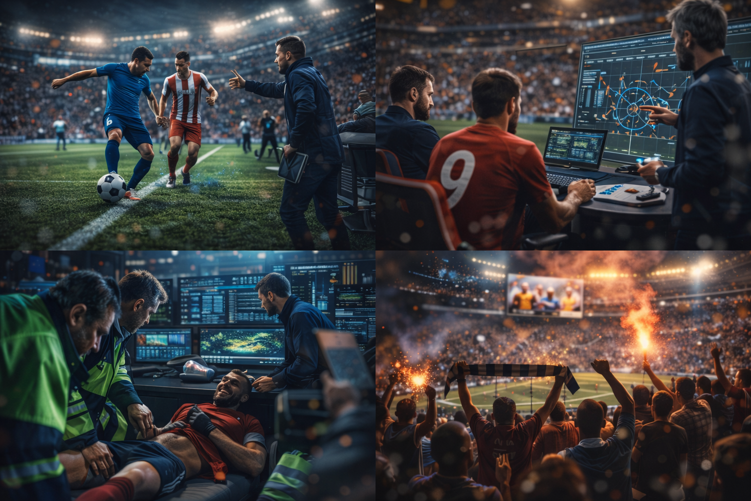 Bóng đá: Từ sân cỏ đến hậu trường