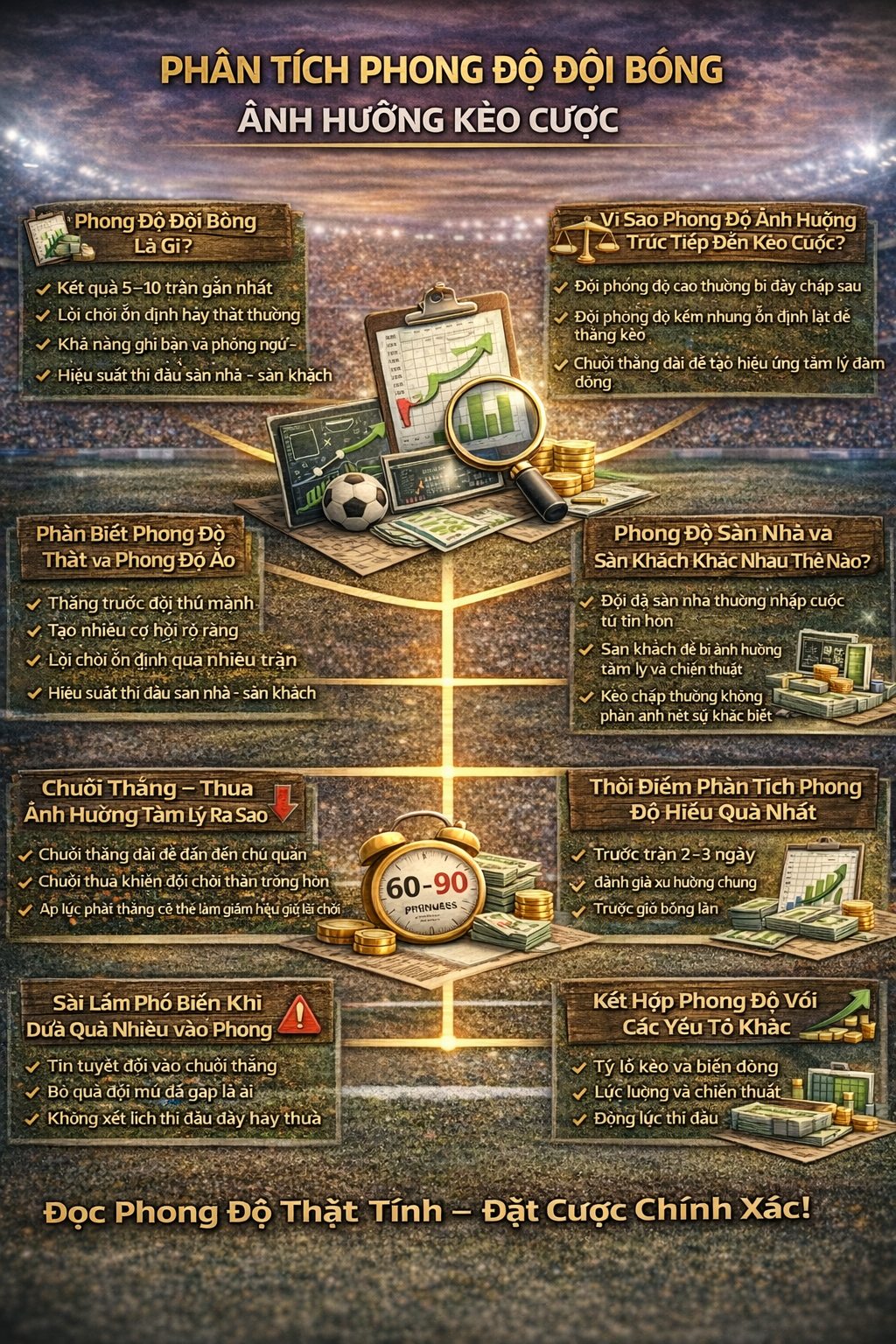 Phân tích phong độ đội bóng và kèo cược