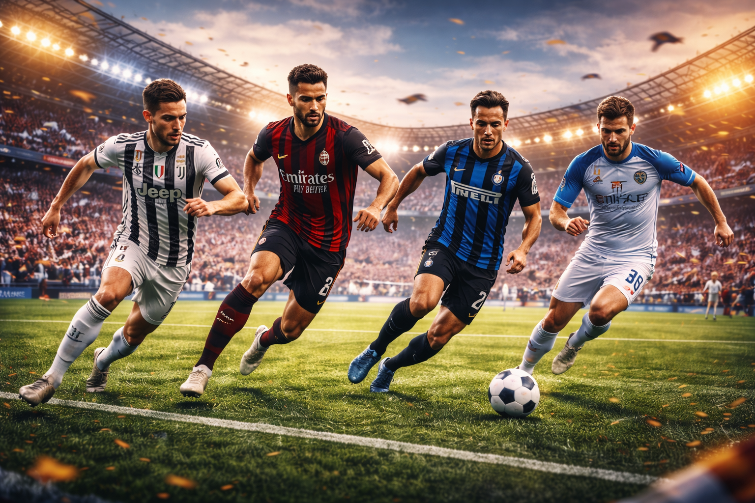 Cuộc đua tại sân vận động Italia